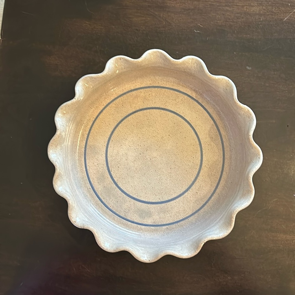 Clay Pen Pottery Colorada dish pie pan